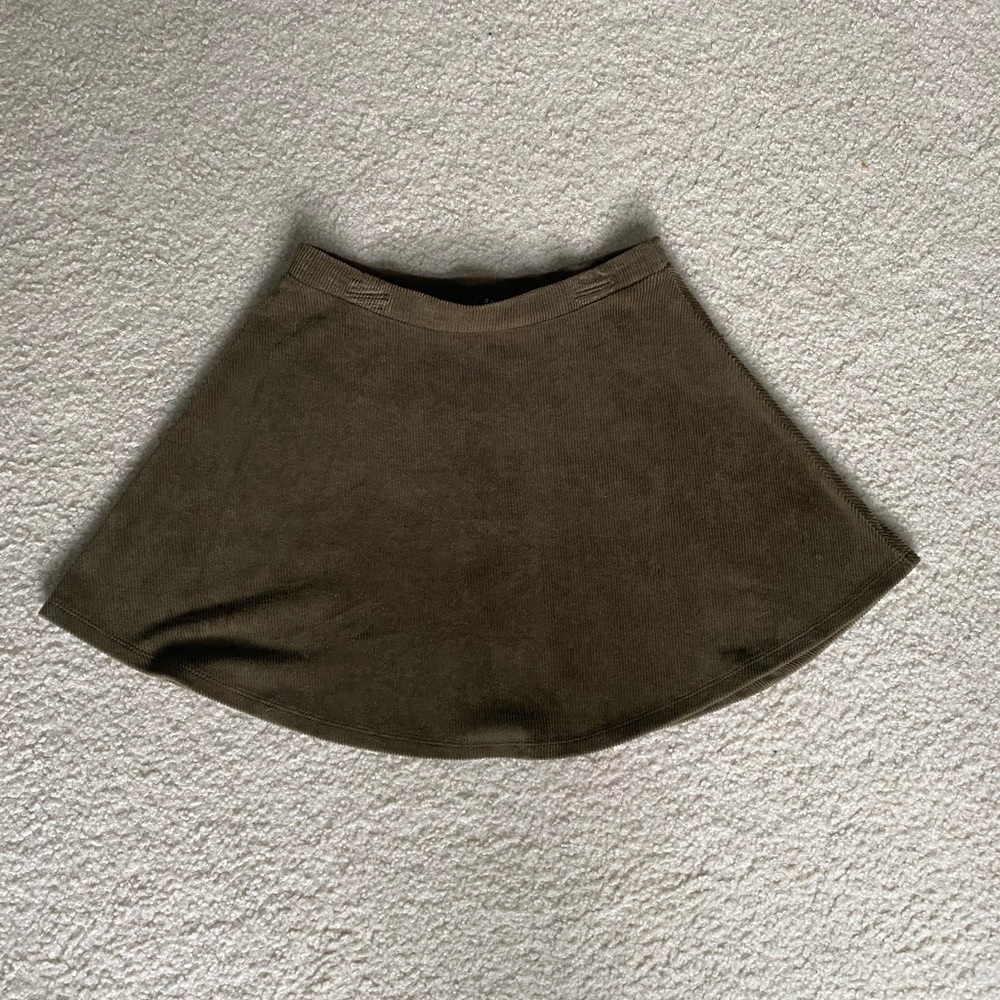 Forever 21 Brown Corduroy Skirt Size Small